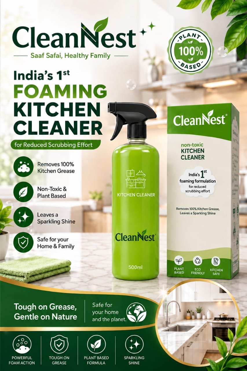 CleanNest Kitchen Cleaner – Lemon Fresh